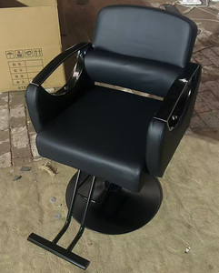 Sillas de Peluquería, Sillas de Peluquería Elevables y Giratorias de Acero Inoxidable para Corte y Estilismo, Silla de Barbero al por Mayor - Product Image 4