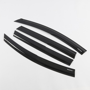 อุปกรณ์ตกแต่งภายนอก บังแดดข้างประตู บังฝน บังแดดประตู สีดำ ปี 2016 สำหรับอินโนวา - Product Image 3