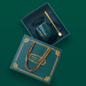 IStapromo Gifts Exquisite Creative Promotion Ceramic Mug with Spoon Festive Gift/All Kinds of Holiday Gifts - Product Image 2