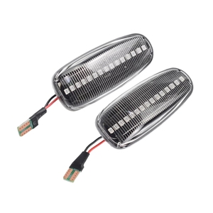 ไฟเลี้ยวข้างบังโคลนหน้า LED สีเหลืองอำพัน,สำหรับ W210 W202 CLK W208 <span class=keywords><strong>SLK</strong></span> <span class=keywords><strong>R170</strong></span> W638 - Product Image 5