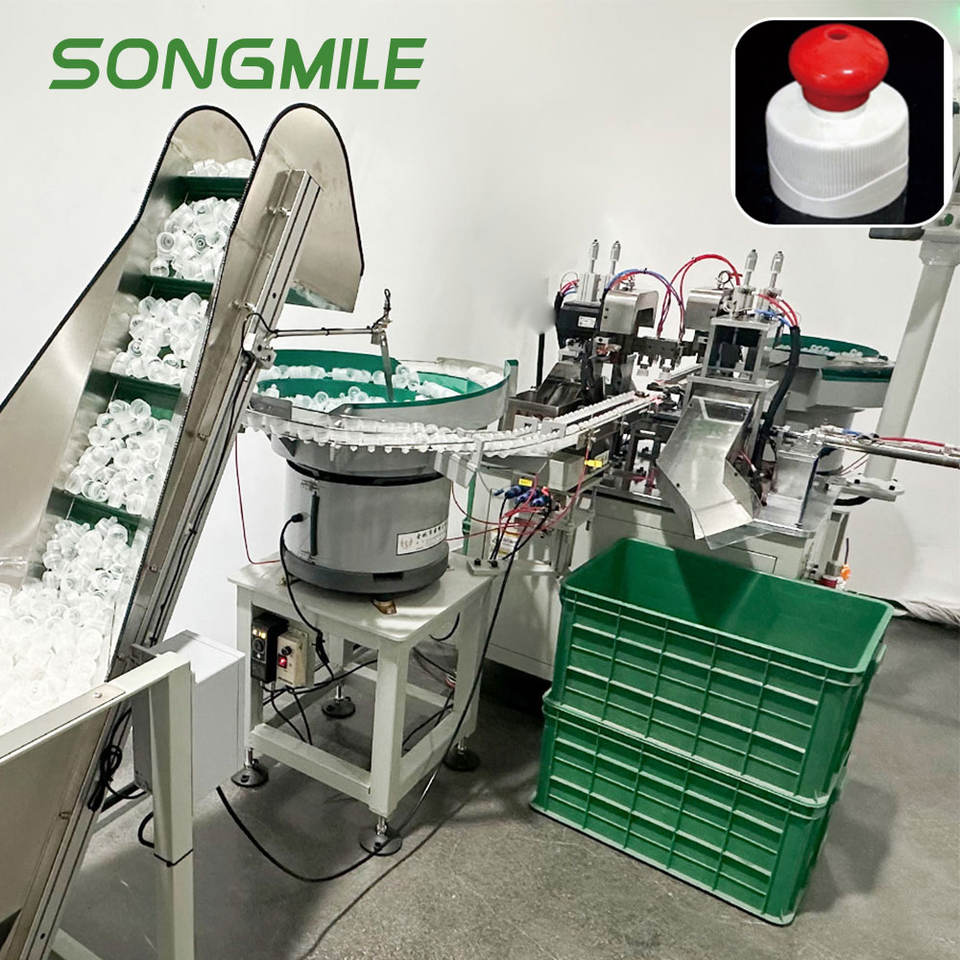 Automatic Assembly Machine 220V 2.0m Head Cap Pressing in Detection 2 ...