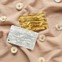 Feuille acrylique irisée de 1/8 pouces 3mm feuille acrylique texturée à motifs arc-en-ciel pour la gravure coupe de flexion