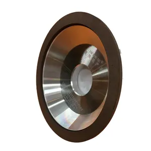 Trung Quốc nhà máy Bát Hình Kim Cương bánh xe nhôm Oxit Mài bánh xe được sử dụng cho Carbide profiling Cutter lbw 125x32x10x3