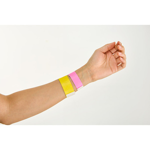 [AnyWristband] Bracelets TYVEK prêts à l'emploi, de type solide, couleur unie, économiques, 25 mm (1 pouce) pour la sécurité, vente en gros - Product Image 3