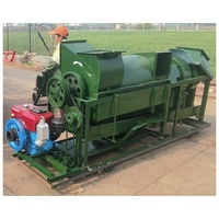 Machine à battre le grain multifonctionnelle pour le blé, le sorgho, le millet, le maïs, diverses haricots, le riz, le riz paddy, avec souffleur et tamis gravitaire