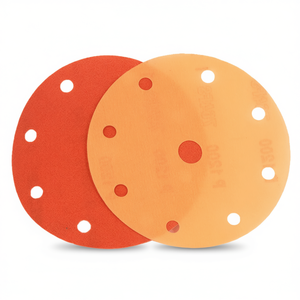 Disco de lijado de 15 agujeros, grano 800, con soporte de película para un acabado suave - Product Image 2
