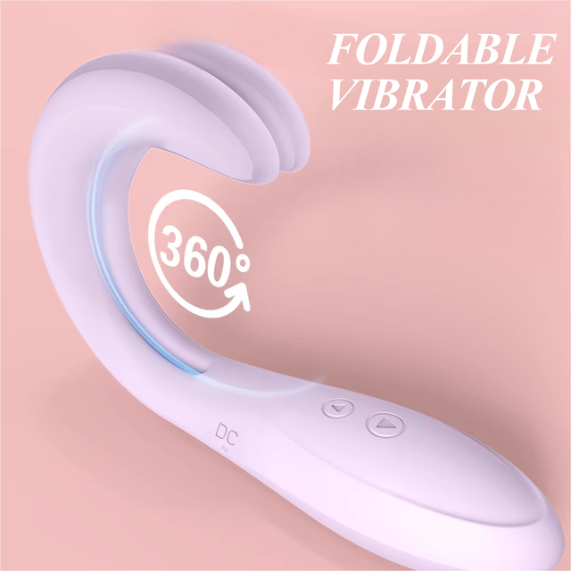 S-Hande Foldable Flapping Couple Deep 360 Degree Vibrators Rechargeable Women Masturbation Tools Vibrator for Women Professional