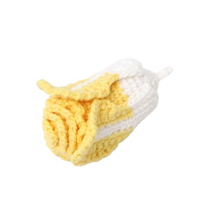 Colgante de repollo hecho a mano con ganchillo, adorno de llavero tejido, adorno de muñeca tejida para bolso. - Product Image 4
