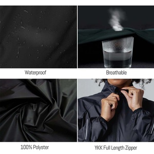 Veste de cyclisme imperméable et coupe-vent PIHA SPORTS pour homme et femme, légère, respirante et à séchage rapide, vente en gros d'usine - Product Image 5