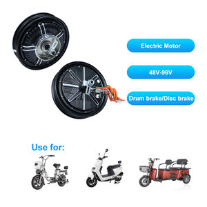 El mejor proveedor Motor de motocicleta 12 pulgadas 72V 2000W Cubo de rueda Motor de CC Motor de scooter eléctrico - Product Image 1