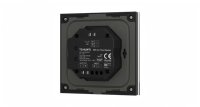 Variateur de lumière WiFi AC Triac à 1 canal TS-K 100-240VAC avec panneau rotatif en verre, compatible avec l'application Tuya/contrôle vocal