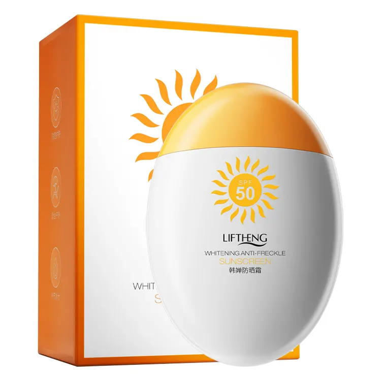 SPF50+ Sun Screen Organic Vegan Face Whitening Anti Aging Oil Free Sun Lotion Anti UV Sunblock Sunscreen Skin care products