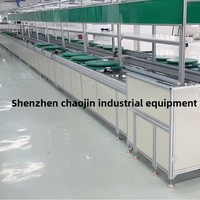 Chaîne à double vitesse pour la ligne d'assemblage de petits appareils électroménagers, imprimantes et amplificateurs audio de Shenzhen Zhongshan, Chine