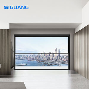 QIGUANG NFRC Modern Design Custom Vertical Automatic Sliding <b>Windows</b> Aluminum App Smart Electric Lift up <b>Window</b> - Product Image 3