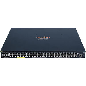 Commutateur PoE+ Premium <span class=keywords><strong>Aruba</strong></span> <span class=keywords><strong>JL256A</strong></span> <span class=keywords><strong>2930F</strong></span> 48 ports avec 4 ports SFP+ 10GbE Gigabit Ethernet QoS SNMP - Product Image 1