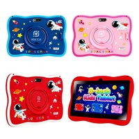 Nueva Tablet Infantil HD de 8 Pulgadas, Android 14, Pantalla Táctil Capacitiva, Procesador G+FF de Cuatro Núcleos, 2GB+16GB, 4 Colores, Wi-Fi, Funda de Silicona, Educativa