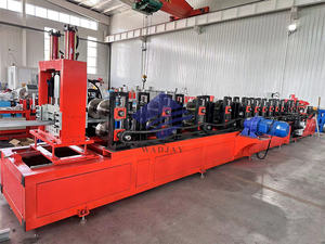 Full Automatic 80-300mm Width and Height Interchangeable CZ cu M <b>Purlin</b> Roll Forming <b>Machine</b> - Product Image 3