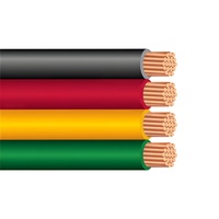 Câble électrique en cuivre THW-2 isolé en PVC 600V basse tension pour câblage résidentiel, commercial et industriel