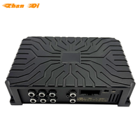 Amplificateur DSP de voiture de haute qualité 4 entrées 6 sorties classe AB avec sortie RCA, égaliseur 31 bandes, crossover, 4*65W, 4 10-15V, processeur audio intégré