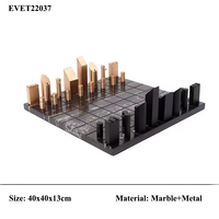 Échiquier de luxe de la série Evelyn, directement de l'usine, pour la décoration intérieure, cadeau pour hôtels et événements, présentoir, artisanat en cristal, ornements