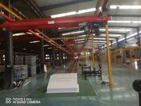Grue de poste de travail KBK personnalisable avec chariot manuel ergonomique