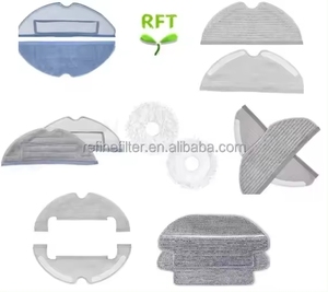 Robot Vacuum <strong>Mop</strong> Cloth Replacement <strong>Pads</strong> for <strong>Roborock</strong> S8 Pro Ultra Reusable Hard Floor - Product Image 4