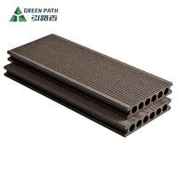 Revêtement composite pour terrasse extérieure, résistant à l'eau, à la moisissure, à l'humidité, à l'oxydation et à l'usure