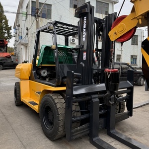 Used KOMATSU FD70 7 Ton 5Ton 3Ton Mini Forklift with Engine Multifunctional Construction Use Stock Sale - Product Image 2
