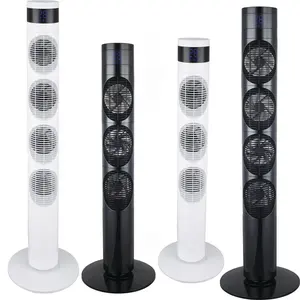 Ventilador de Torre Circular de 46 Pulgadas con Oscilación, Pantalla LED Grande con Iones Negativos - Product Image 1