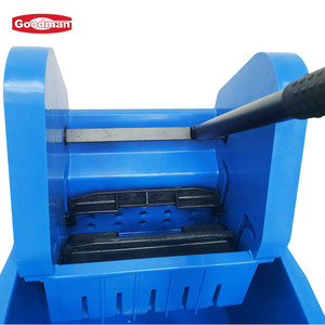 Serpillière à essorage mobile en gros, seau jaune, serpillière à essorage, chariot de nettoyage de sol - Product Image 3