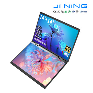แล็ปท็อป N100 หน้าจอคู่ 1920x1200 ขนาด 14+14 นิ้ว แรม Ddr4 32gb ความจุ 1tb หน้าจอสัมผัส ประสิทธิภาพสูง ระบบปฏิบัติการ Win11 โน้ตบุ๊คธุรกิจ Hfbook14/n100-931 - Product Image 1