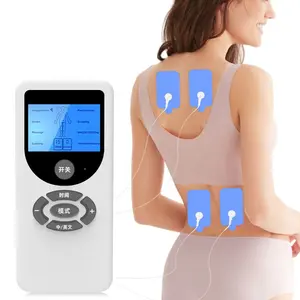 2 каналов электронный импульсный массажер для при доставке через EMS Цифровая терапия миостимулятор массажер