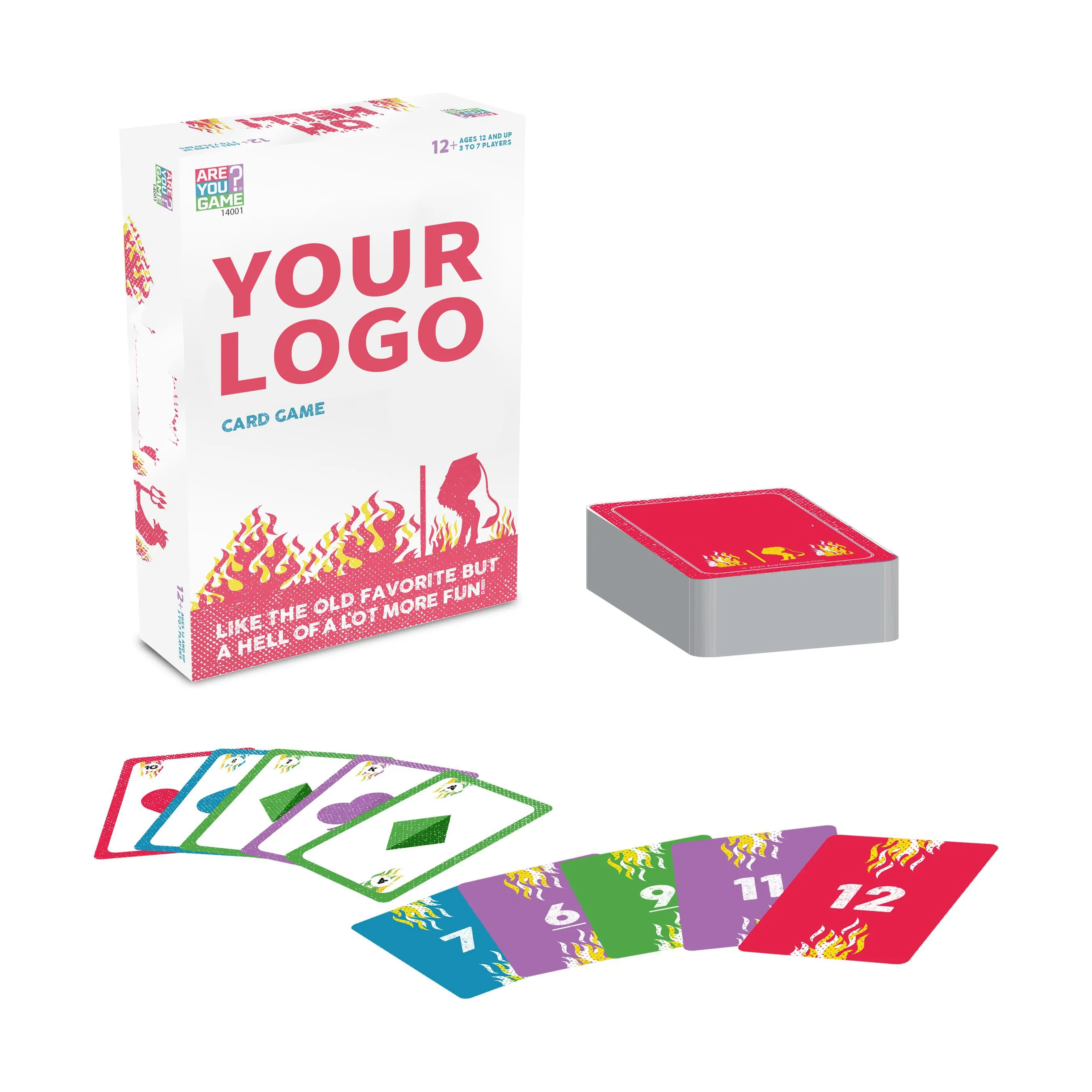 Personalizado Árabe Jogando Cartão De Jogo Colecionável Adulto Trading Card Game Impressão Personalizada Com Caixas Para Adultos
