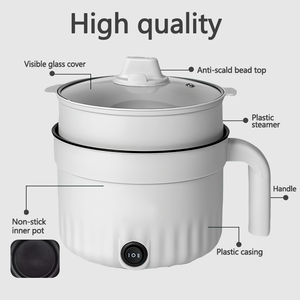 Poêle Électrique Durable pour la Maison avec Revêtement Antiadhésif, Capacité 1,8 L, Conception Circulaire, Idéale pour Hôtels (Vente en Gros) - Product Image 3