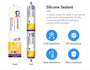 Sellador de silicona neutro para acuario, resistente al agua y de curado rápido, alta resistencia a la tracción, adecuado para goma de silicona para acuario - Product Image 3