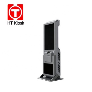 Hot bán 55-inch màn hình cảm ứng LCD kỹ thuật số biển quảng cáo kiosk tự phục vụ thiết bị đầu cuối QR Máy Quét Mã Vạch Dịch vụ thiết bị - Product Image 2