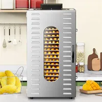 20-Laags Droger Fruit Machine Uitdroging Machine Commerciële Gedroogde Fruitmachine Groenten En Huisdier Snacks Droger Thuis