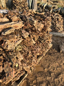 Geel Rood Kleur Solid Draak Aquarium Ohko Steen Rotsen Voor <span class=keywords><strong>Fish</strong></span> <span class=keywords><strong>Tank</strong></span> - Product Image 2