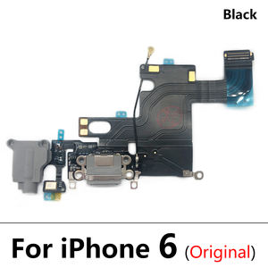 Placa de conector de puerto de carga <span class=keywords><strong>Original</strong></span> para <span class=keywords><strong>iPhone</strong></span> 7 6 <span class=keywords><strong>6S</strong></span> <span class=keywords><strong>Plus</strong></span> Cables flexibles de teléfono móvil placa de carga piezas de repuesto - Product Image 2