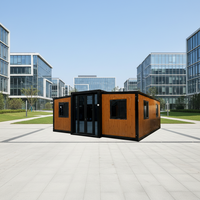 Maison conteneur pliable et extensible de luxe de 20 pieds, norme australienne, prix d'usine, pour habitation ou bureau