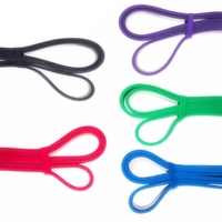 Ensemble de bandes de boucle élastique d'entraînement de yoga de niveau de résistance lourd équipement de fitness en latex pour l'entraînement et l'assistance