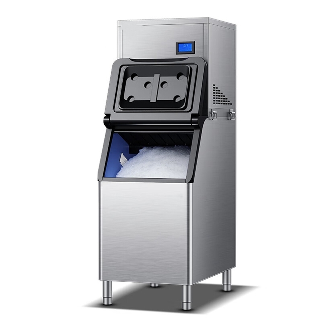 Large Cube Ice Maker 300lb Commercial Vertical Ice Machine With CE Ice Making Machines for Hotel