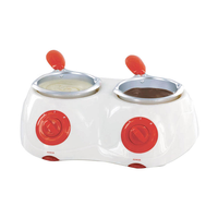 Pot à fondue électrique professionnel double pour chocolat, facile à nettoyer, idéal pour la préparation de desserts à la maison