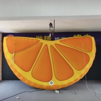 Reuzen opblaasbaar sinaasappelmodel Meichen fruitthema evenement decoratie reclame opblaasbare fabriek directe levering