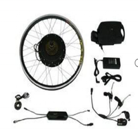 Kit de conversion de vélo électrique de haute qualité, homologué EN15194 CE/EMC, avec batterie au lithium, écran LCD et moteur sans balais 200-500W - Vente flash