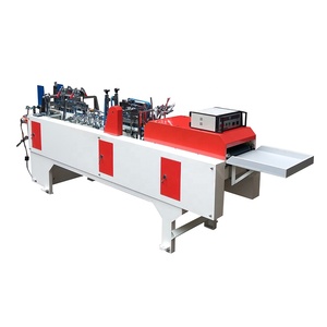 China high-accuracy carton box folding gluing machines zh-500 automatic folder gluer