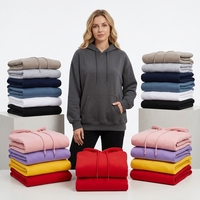 Sweat-shirt à capuche oversize de haute qualité pour homme, en molleton de coton uni, lourd, style streetwear, personnalisable avec logo de marque