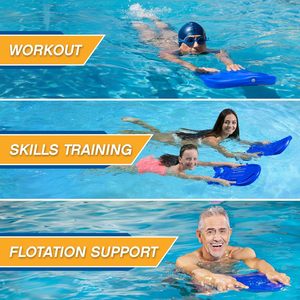 Advanced Kickboard Swim <b>Trainer</b> Swimming Aid Floating Board for Kids Adults - Product Image 6
