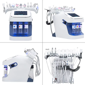เครื่อง Hydra Oxygen ABS สำหรับทำทรีทเมนต์หน้า พร้อมเครื่องวิเคราะห์สภาพผิว อุปกรณ์ดูแลผิวหน้าแบบมัลติฟังก์ชั่น Hydradermabrasion Aqua Facial - Product Image 4