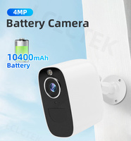 LCLCTEK New 4G Mini Wireless Battery Powered IP Security Camera 4MP Floodlight Wifi Outdoor CCTV Camera